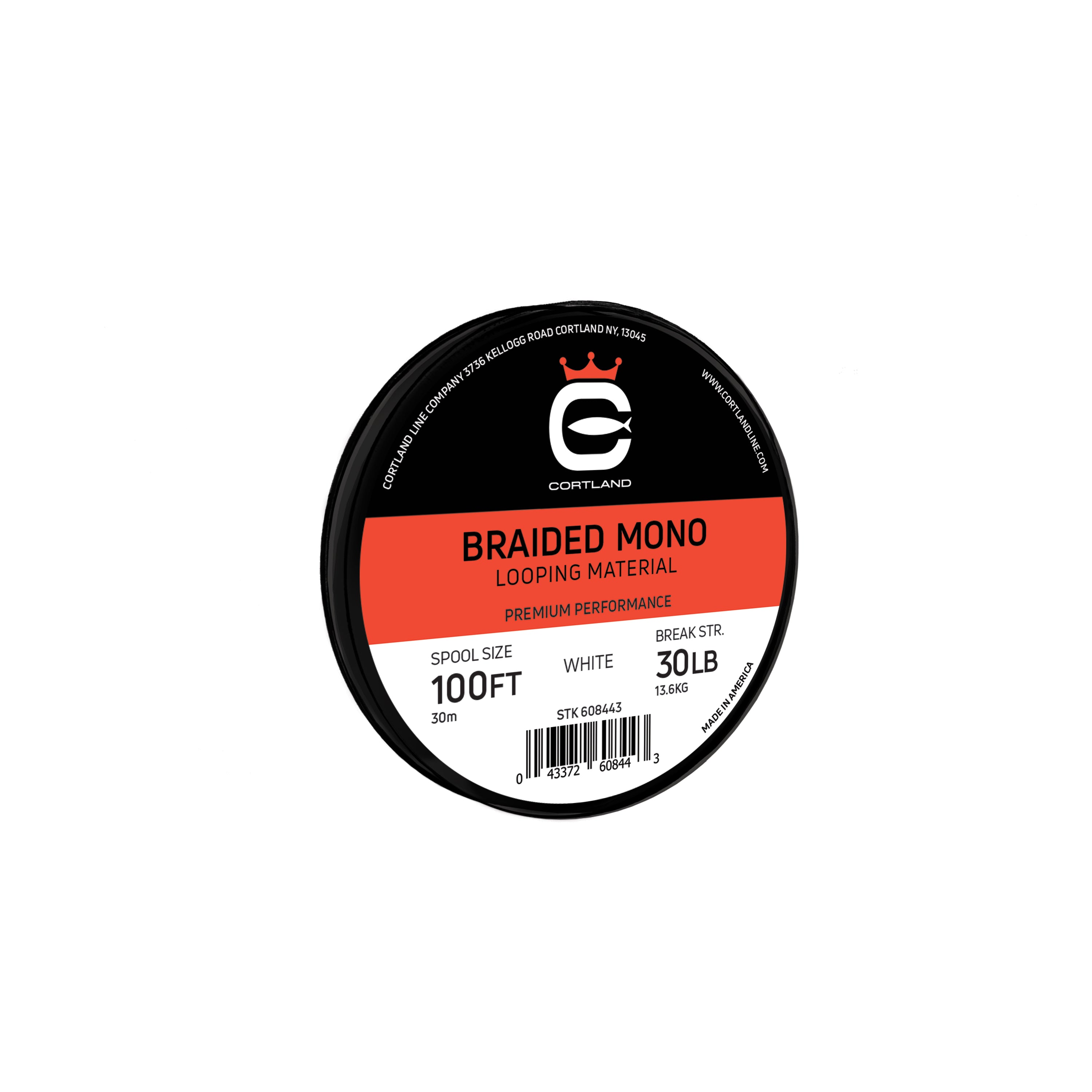 Cortland Braided Mono Looping Material - 50lb