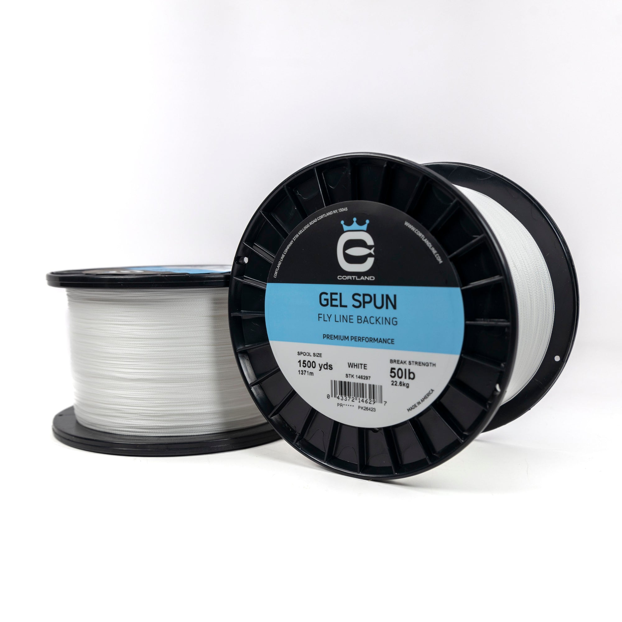 Gel Spun Fly Line Backing - White