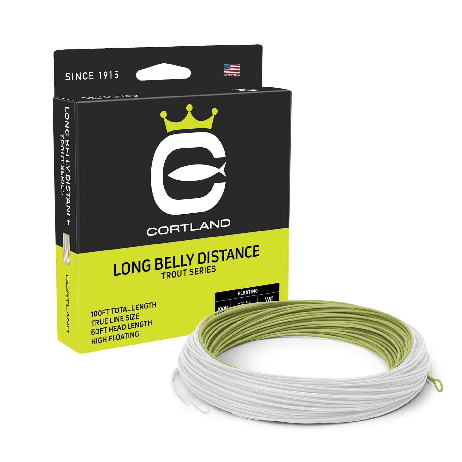 Long Belly Distance - Freshwater Floating Trout Fly Line – Cortland Line  Company
